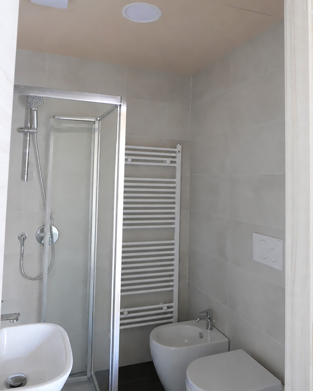 Bagno privato della camera singola - studentato a Grugliasco